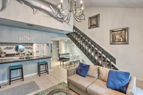 Lush, Serene Townhome about 3 Mi From FSU Campus